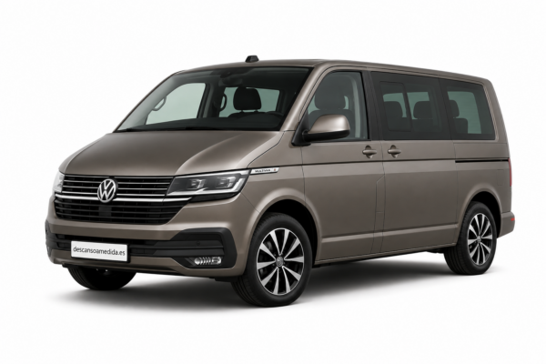 Colchón VW Multivan T5 T6 Multiflex de 3 piezas
