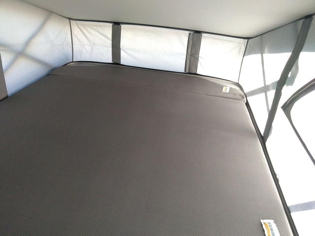 Colchón techo elevable VW California T6 de 2 piezas