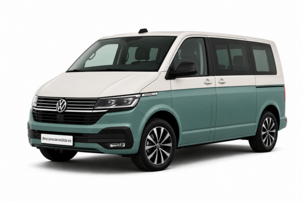 Colchón VW California T5 T6 Multiflex de 3 piezas