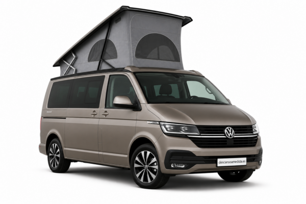 Colchón cama techo VW California T6.1 HR30 y viscoelástica
